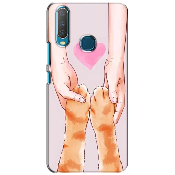 Чохол з принтом «Любовь до котиків» для Vivo Y15