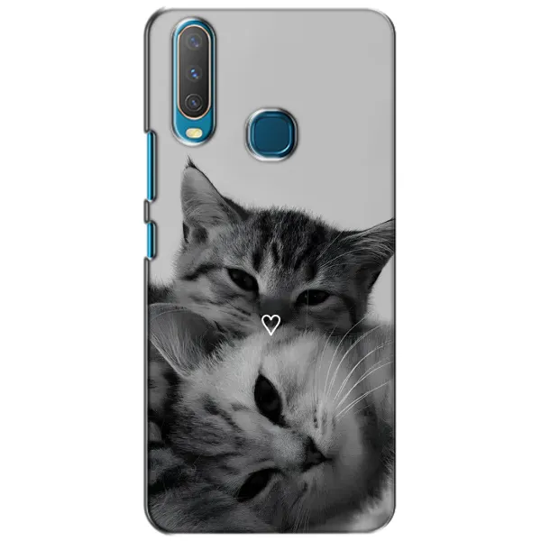 Чехол с принтом «Пара котов» для Vivo Y15 Чехол с принтом «Пара котов» для Vivo Y15