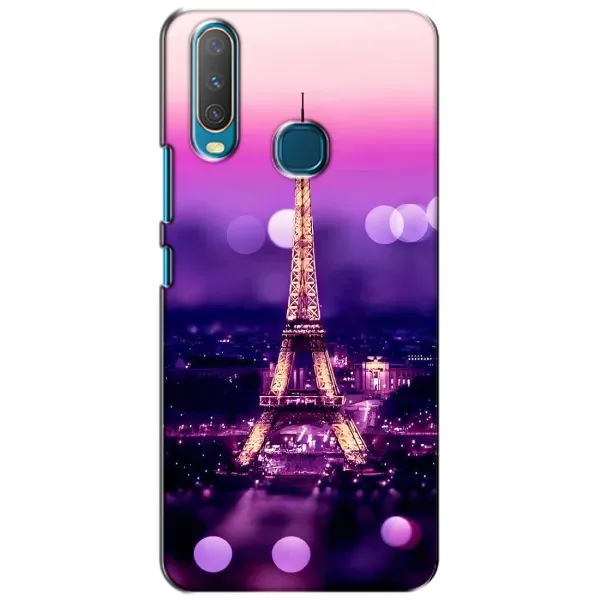 Чохол з принтом «Париж Башня» для Vivo Y15