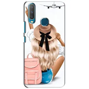 Чехол с печатью для ViVO Y15 - (Мода) (AlphaPrint) (Путешествие)