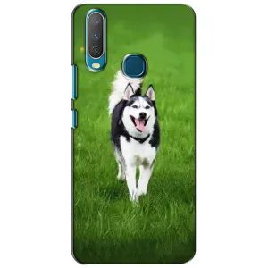 Чохол з Хаскі ViVO Y15 - (AlphaPrint) (Радісний Хаскі)