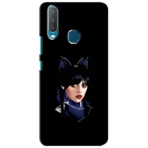 Чохли Венсдей на ViVO Y15 Уенсдей (AlphaPrint) (серйозна Венздей)
