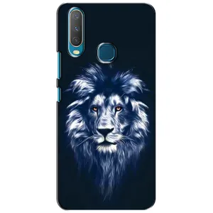 Чохол з картинкою ЛЕВ для ViVO Y15 (VPrint) (Синій Лев)