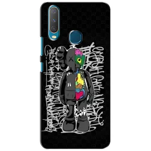 Чохли для ViVO Y15 - Bearbrick Louis Vuitton (PREMIUMPrint) (Стиль Bearbrick)
