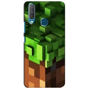 Чохол Майнкрафт на ViVO Y15 (AlphaPrint) Minecraft (текстура Майнкрафт)