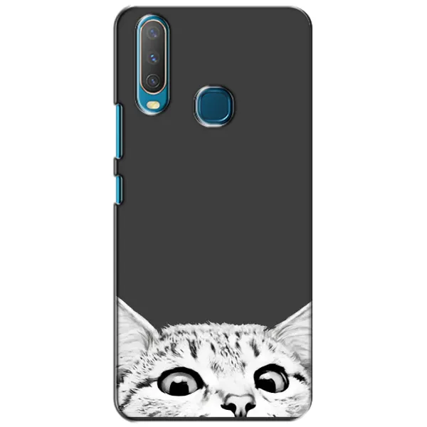 Чохол з принтом «Виглядає котик» для Vivo Y15