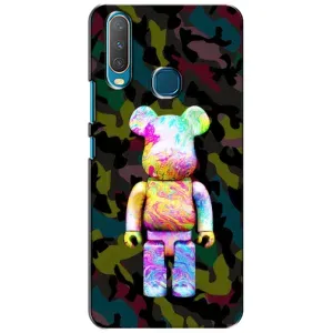 Чохли для ViVO Y15 - Bearbrick Louis Vuitton (PREMIUMPrint) (Яскравий Bearbrick)