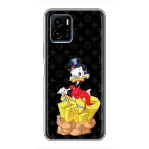 Чехли для Vivo Y15s - Скрудж МакДак Louis Vuitton (PREMIUMPrint) (Богатство Макдака)