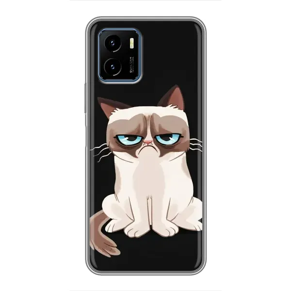 Чехол с принтом «Грустный кот» для Vivo Y15s Чехол с принтом «Грустный кот» для Vivo Y15s