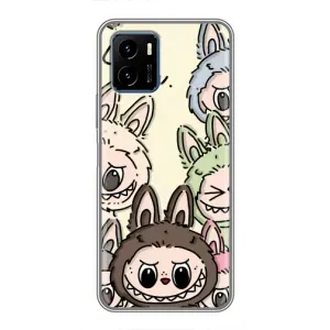Чохол з Лабубу на Vivo Y15s (Золота мавпа Bored Ape)