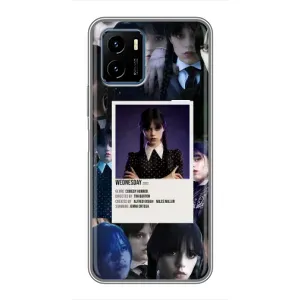 Чохли Венсдей на Vivo Y15s Уенсдей (AlphaPrint) (колаж Венздей)