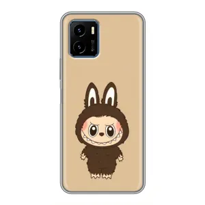 Чохол з Лабубу на Vivo Y15s (Bored Ape в червоному)