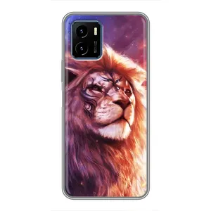 Чохол з картинкою ЛЕВ для Vivo Y15s (VPrint) (Красочний Лев)