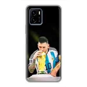 Чохли для Vivo Y15s (Leo чемпіон) (AlphaPrint) (Кубок Мессі)