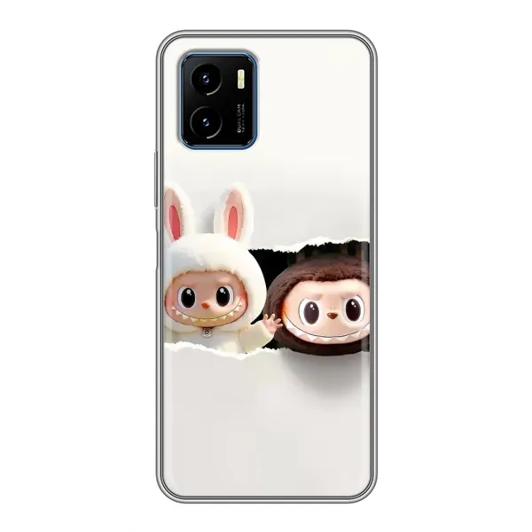 Чехол с принтом «Лабубу» для Vivo Y15s Чехол с принтом «Лабубу» для Vivo Y15s