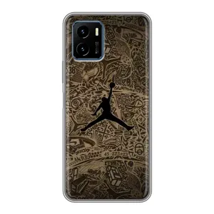 Чохли для Vivo Y15s - з картинкою JORDAN (AlphaPrint) (Logo Jordan)