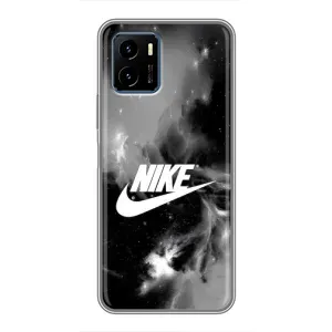 Чохол для Vivo Y15s - з принтом Найк (AlphaPrint) (Лого Найк)
