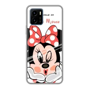 Міккі Маус чохол для Vivo Y15s (AlphaPrint - Мультяшні) (Маус Мінні)