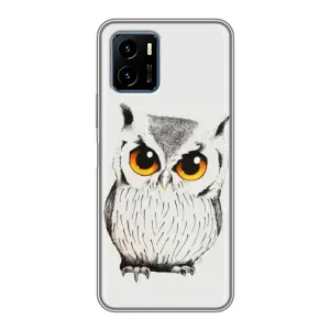 Чохол з пташками на Vivo Y15s (VPrint) (Мила Сова)