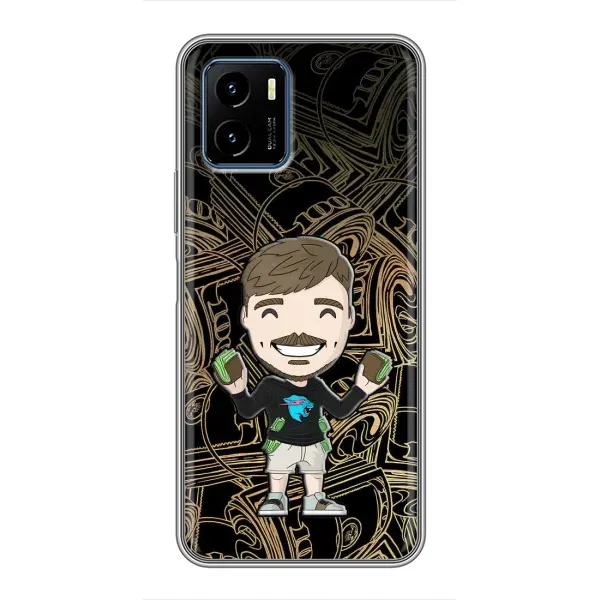 Чохол з принтом «Mister Beast» для Vivo Y15s