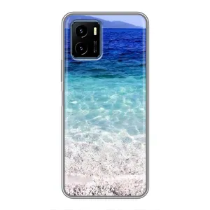 Силиконовый чехол с КАРТИНКАМИ лето для Vivo Y15s (AlphaPrint) (Море)
