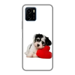Чехлы с собаками для Vivo Y15s (VPrint) (Песик)