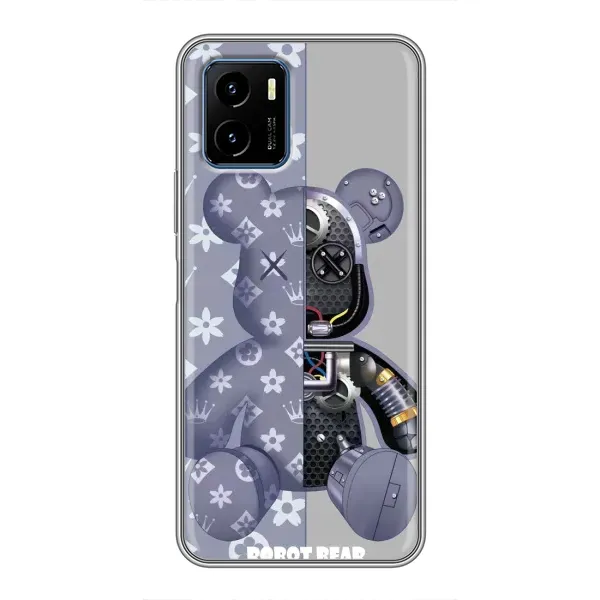 Чехол с принтом «Робот Мишка» для Vivo Y15s