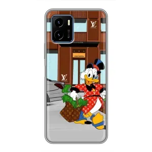Чехли для Vivo Y15s - Скрудж МакДак Louis Vuitton (PREMIUMPrint) (Скрудж ЛВ)