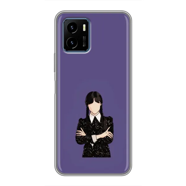 Чехол с принтом «Уэнздей в черном» для Vivo Y15s Чехол с принтом «Уэнздей в черном» для Vivo Y15s