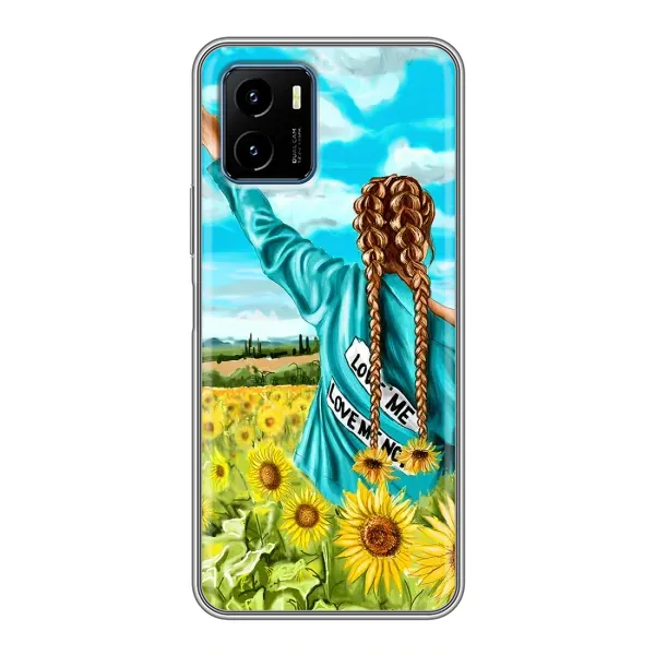 Чохол з принтом «Україночка» для Vivo Y15s Чохол з принтом «Україночка» для Vivo Y15s