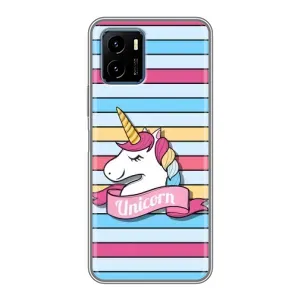 Чохол для ВІВО Y15с - (Єдинорожки - Новинки) (AlphaPrint) (Unicorn)