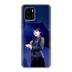 Силіконовий чохол з картинкою для Vivo Y15s (Венсдей)