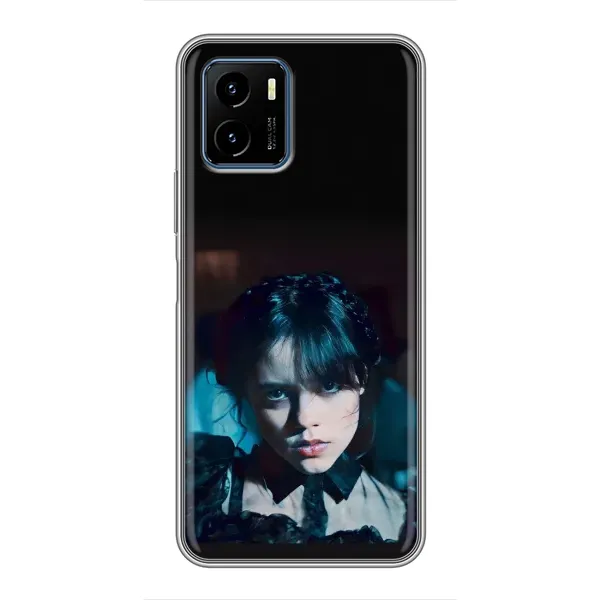 Чехол с принтом «взгляд Уэнздей» для Vivo Y15s Чехол с принтом «взгляд Уэнздей» для Vivo Y15s