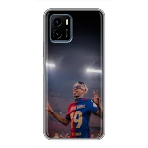 Чохол з футболістом Ламін Ямаль Vivo Y15s (Ямаль на стадіоні)