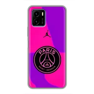 Чохли PSG для Vivo Y15s (AlphaPrint) (яскравий ПСЖ)