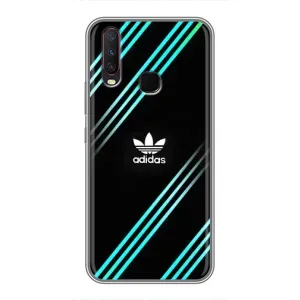 Чехлы Адидас для ViVO Y17 (AlphaPrint) (Адидас с полосами)