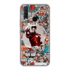 Чехлы с героями Марвел ViVO Y17 (VPrint) (Айронмен)