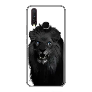 Чехлы с картинками животных ViVO Y17 (Черный ЛЕВ)