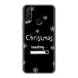 Рождественские, Праздничные Чехлы для Виво у17 (Christmas loading)