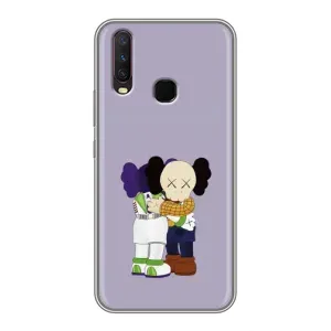 Чехлы для ViVO Y17 - Bearbrick Louis Vuitton (PREMIUMPrint) (Дружба Беарбрик)