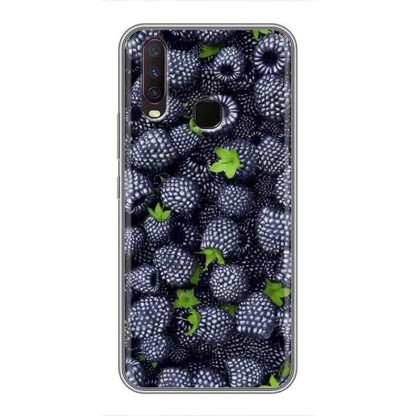 Чехол с принтом «Ежевика» для Vivo Y17