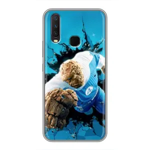 Чехол с принтом Фантастическая четверка для ViVO Y17 (Существо Фантастическая Четверка)