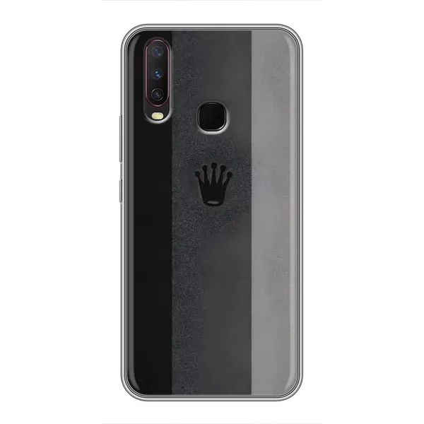 Чехол с принтом «Коронка» для Vivo Y17
