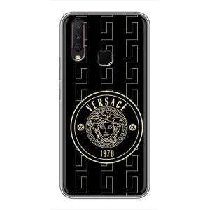 Чехлы VERSACE для Виво у17 (PREMIUMPrint) (Лого Версаче)