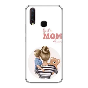 Чехол с принтом «Мама и сын» для Vivo Y17