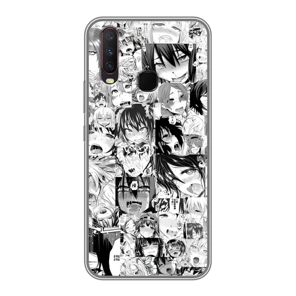 Чехол с принтом «Ahegao manga» для Vivo Y17