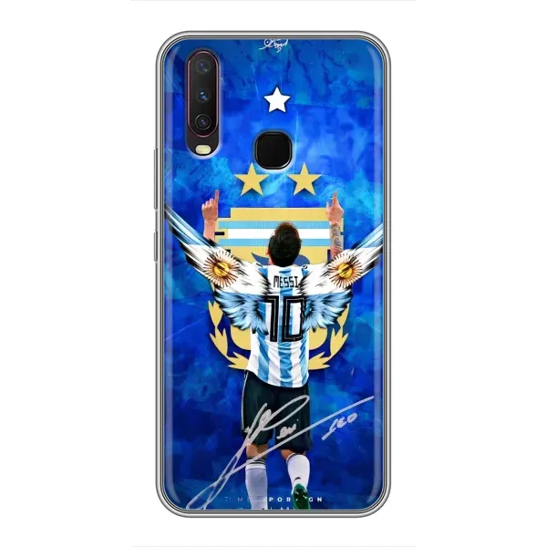 Чехол с принтом «Месси Аргентина» для Vivo Y17
