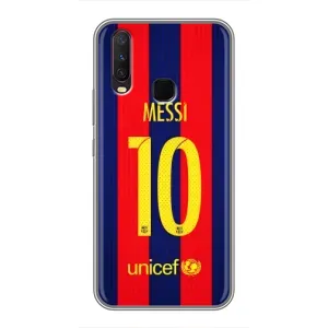 Чехлы Месси для ViVO Y17 (AlphaPrint) (Messi Barca 10)