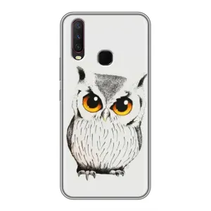 Чехол с птицами на ViVO Y17 (VPrint) (Милая Сова)