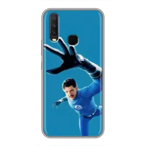 Чехол с принтом Фантастическая четверка для ViVO Y17 (Мистер Фантастик супергерой)